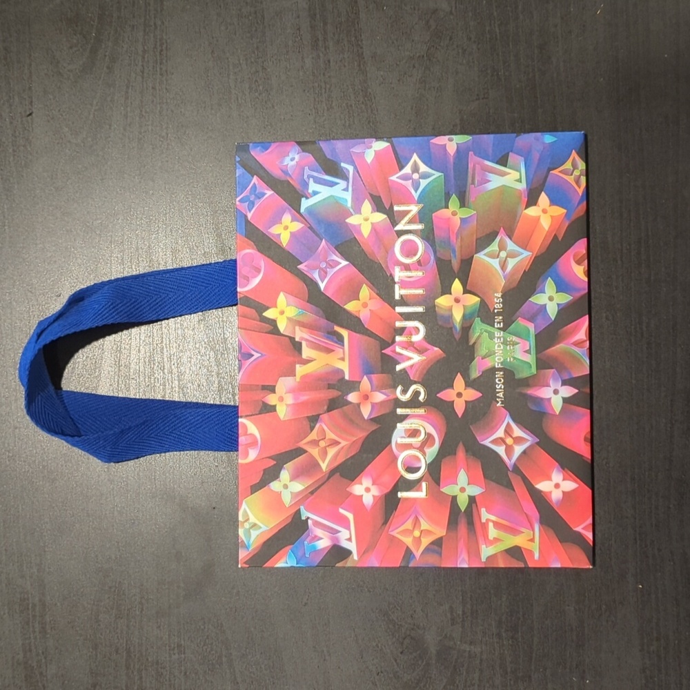 Louis Vuitton holiday shopping bag